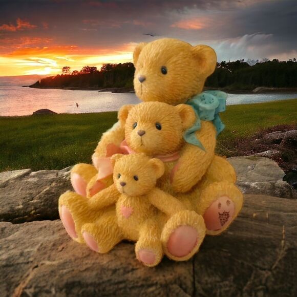 Cherished Teddies Figure Friends Come in All Sizes Theadore Samantha Tyler 1991. - Picture 15 of 16